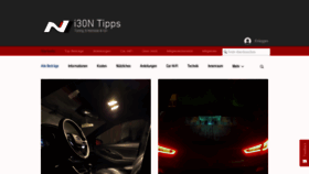 What I30n-tipps.de website looked like in 2019 (6 years ago)