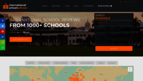 What Ischooladvisor.com website looked like in 2019 (4 years ago)