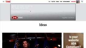 What Ideas.time.com website looked like in 2019 (4 years ago)