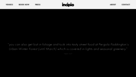 What Incipio-group.co.uk website looked like in 2019 (4 years ago)