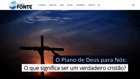 What Igrejafonte.org.br website looked like in 2019 (4 years ago)