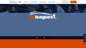 What Imleagues.com website looked like in 2019 (4 years ago)