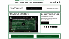 What Infocusnews.tv website looked like in 2019 (4 years ago)