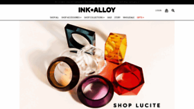 What Inkalloy.com website looked like in 2019 (4 years ago)