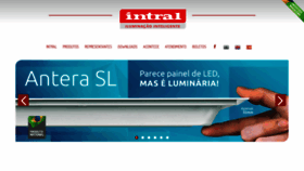 What Intral.com.br website looked like in 2019 (4 years ago)