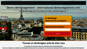 What International-demenagement.com website looked like in 2019 (4 years ago)