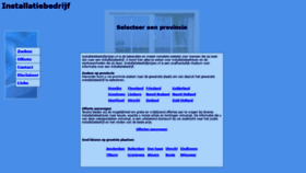 What Installatiebedrijfprijzen.nl website looked like in 2019 (4 years ago)
