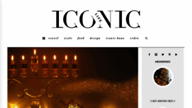 What Iconiclife.com website looked like in 2019 (4 years ago)