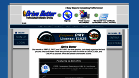 What Idrivebetter.com website looked like in 2019 (4 years ago)