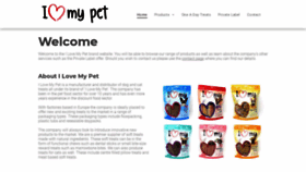 What Ilovemypetbrand.com website looked like in 2019 (4 years ago)