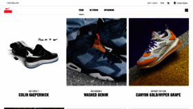 What Insider.nike.com website looked like in 2019 (4 years ago)