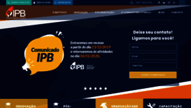 What Institutoipb.com.br website looked like in 2019 (4 years ago)