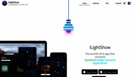 What Ilightshow.net website looked like in 2019 (4 years ago)