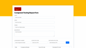 What Indiaposttracking.onedirect.in website looked like in 2019 (4 years ago)