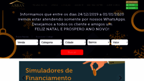 What Imoveisabbas.com.br website looked like in 2019 (4 years ago)