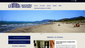 What Immobiliarelariviera.it website looked like in 2019 (4 years ago)