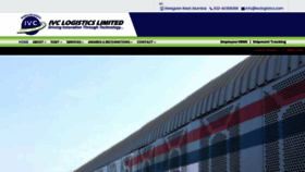 What Ivclogistics.com website looked like in 2019 (4 years ago)