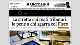 What Ilgiornale.it website looked like in 2019 (4 years ago)