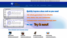 What Improvealexaranking.com website looked like in 2019 (4 years ago)