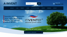 What Inventer.cz website looked like in 2019 (4 years ago)