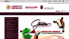 What Ipn.mx website looked like in 2019 (4 years ago)
