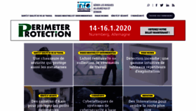 What Infoprotection.fr website looked like in 2019 (4 years ago)