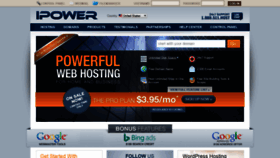 What Ipower.com website looked like in 2019 (4 years ago)