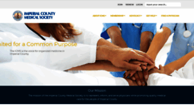 What Icmedicalsociety.org website looked like in 2019 (4 years ago)