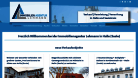 What Immobilienagentur-lehmann.de website looked like in 2019 (4 years ago)