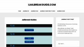 What Ijailbreakguide.com website looked like in 2019 (4 years ago)