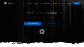 What Iqmining.com website looked like in 2019 (4 years ago)