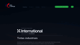 What Intercoatings.com.br website looked like in 2019 (4 years ago)