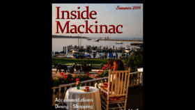 What Insidemackinac.com website looked like in 2019 (4 years ago)