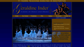 What Inderdance.school.nz website looked like in 2019 (4 years ago)