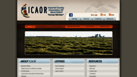 What Icaor.com website looked like in 2019 (4 years ago)
