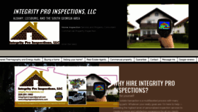 What Integrityproinspections.com website looked like in 2019 (4 years ago)