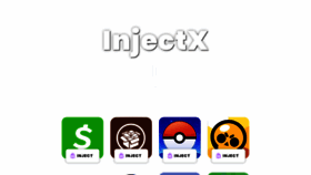 What Injectx.co website looked like in 2019 (4 years ago)
