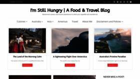 What Imstillhungry.net website looked like in 2019 (4 years ago)
