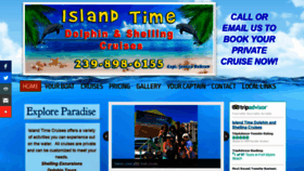 What Islandtimecruise.com website looked like in 2019 (4 years ago)