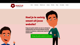 What Invictusonlinemarketing.nl website looked like in 2019 (4 years ago)