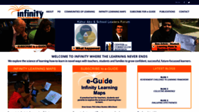 What Infinitylearn.org website looked like in 2019 (4 years ago)
