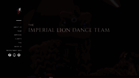 What Imperialliondance.com website looked like in 2020 (4 years ago)