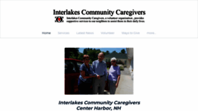 What Interlakescommunitycaregivers.org website looked like in 2020 (4 years ago)