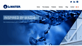 What Imwater.es website looked like in 2020 (4 years ago)