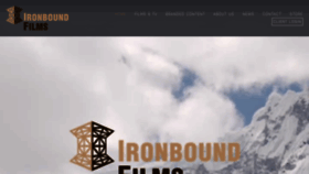 What Ironboundfilms.com website looked like in 2020 (4 years ago)