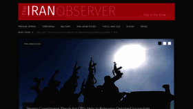 What Iranobserver.org website looked like in 2020 (4 years ago)