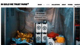 What Ingoldwetrust-paris.fr website looked like in 2020 (4 years ago)