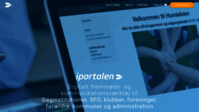 What Iportalen.dk website looked like in 2020 (4 years ago)