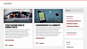 What Innovcity.fr website looked like in 2020 (4 years ago)