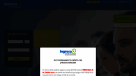 What Ingresa.cl website looked like in 2020 (4 years ago)